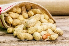 Shelled peanuts on jute fabric bag 이미지 (502051434) - 게티이미지뱅크 Shelled peanuts on jute fabric bag