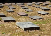 Closeup on Headstones at Ancient Moravian Graveyard 이미지 (499153678) - 게티이미지뱅크 Closeup on Headstones at Ancient... 
