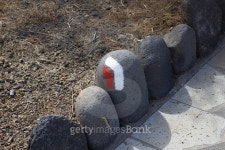 Marks in GR 130 footpath 이미지 (492942982) - 게티이미지뱅크 Marks in GR 130 footpath