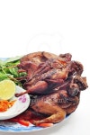 Vietnamese grilled quail on a white background 이미지 (475905244) - 게티이미지뱅크 Vietnamese grilled quail on a white background