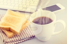 Morning Coffee and breads 이미지 (471548574) - 게티이미지뱅크 Morning Coffee and breads