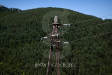 Old wooden electric pole 이미지 (481350756) - 게티이미지뱅크 Old wooden electric pole