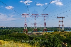 high-voltage power line 이미지 (484723514) - 게티이미지뱅크 high-voltage power line