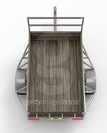 car trailer isolated on a white background 이미지 (477876700) - 게티이미지뱅크 car trailer isolated on a white background