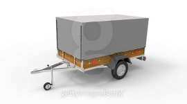 car trailer isolated on white 이미지 (474044268) - 게티이미지뱅크 car trailer isolated on white
