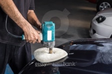 Car polishing series : Polishing blue car 이미지 (495268986) - 게티이미지뱅크 Car polishing series : Polishing blue car