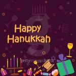 Happy Hanukkah holiday greeting background 이미지 (497865506) - 게티이미지뱅크 Happy Hanukkah holiday greeting background