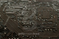 Closeup Macro of a Computer PCB Board 이미지 (489120130) - 게티이미지뱅크 Closeup Macro of a Computer PCB Board