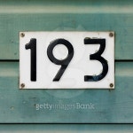 House number 193 이미지 (466481558) - 게티이미지뱅크 House number 193