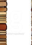 Pile of books on white background 이미지 (501811898) - 게티이미지뱅크 Pile of books on white background