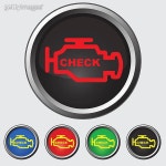 Set of auto icons. Check Engin on the buttons. 이미지 (501295344) - 게티이미지뱅크 Set of auto icons. Check Engin on the buttons.