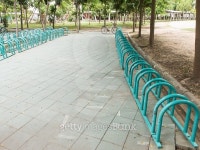 Bicycle park area 이미지 (485027654) - 게티이미지뱅크 Bicycle park area