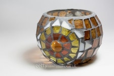 mosaic glass candle holder 이미지 (485882376) - 게티이미지뱅크 mosaic glass candle holder