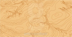 Abstract vector topographic map in brown colors 이미지 (498016298) - 게티이미지뱅크 Abstract vector topographic map in brown... 