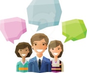 discussion, debate, deliberation 이미지 (477969374) - 게티이미지뱅크 information, conversation, opinion  vector logo... 