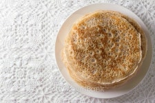 Plate with homemade yeast pancakes 이미지 (466468328) - 게티이미지뱅크 Plate with homemade yeast pancakes
