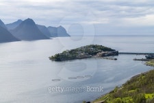 Husoy, fisheman village in the north of Norway 이미지 (489674430) - 게티이미지뱅크 Husoy, fisheman village in the north of Norway