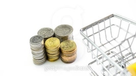 Malaysia shilling coins or small change with mini shopping trolley 이미지 (478012210) - 게티이미지뱅크 Malaysia shilling... 