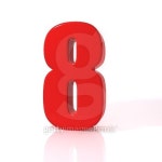 Number eight 이미지 (483134698) - 게티이미지뱅크 Number eight