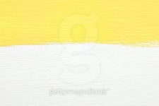 Stripe of yellow paint over white wooden background 이미지 (495436246) - 게티이미지뱅크 Stripe of yellow paint over white... 