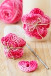Handmade crochet pink flower on candle 이미지 (479512736) - 게티이미지뱅크 Handmade crochet pink flower on candle