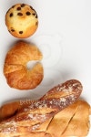 croissant bakery with brade baguette muffin 이미지 (483829446) - 게티이미지뱅크 croissant bakery with brade baguette muffin