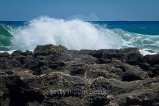 Adriatic coast of southern Apulia, rough sea and cliff. 이미지 (475071454) - 게티이미지뱅크 Adriatic coast of southern Apulia...