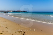 Ocean view with sky and sand 이미지 (483536298) - 게티이미지뱅크 Ocean view with sky and sand
