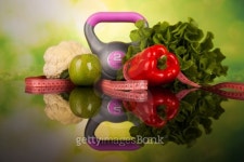 한밭유통,Fresh Tape(프레시테잎) | Fresh food and measure tape,Sport diet 이미지 (491502906) - 게티이미지뱅크 Fresh food and measure tape,Sport diet
