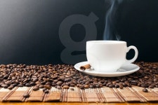 Coffee cup and coffee beans 이미지 (501465454) - 게티이미지뱅크 Coffee cup and coffee beans
