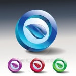 illustration vector Leaf icon glassy green 이미지 (482883722) - 게티이미지뱅크 illustration vector Leaf icon glassy green