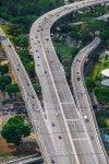 Aerial view of the Stack Interchange 이미지 (485047864) - 게티이미지뱅크 Aerial view of the Stack Interchange