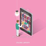 online library 이미지 (498251386) - 게티이미지뱅크 online library