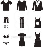 dress icons 이미지 (537584765) - 게티이미지뱅크 dress icons