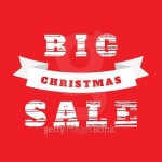 Christmas sale poster with  grunge decorative letters on red background. 이미지 (497357476) - 게티이미지뱅크 Christmas sale... 