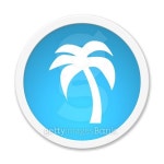 Round Button showing Palm 이미지 (483558064) - 게티이미지뱅크 Round Button showing Palm