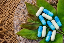 Herbal medicine in the capsules 이미지 (485098470) - 게티이미지뱅크 Herbal medicine in the capsules