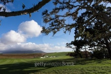 coastline golf course in California 이미지 (475504744) - 게티이미지뱅크 coastline golf course in California