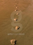 Footprints of a human being on sand 이미지 (474329922) - 게티이미지뱅크 Footprints of a human being on sand