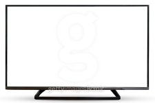 Television sky or monitor PC landscape isolated on white backgro 이미지 (478725324) - 게티이미지뱅크 Television sky or... 
