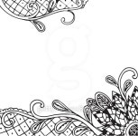 Vector of Abstract Vintage floral pattern in zentangle style 이미지 (482671254) - 게티이미지뱅크 Vector of Abstract Vintage... 