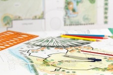 Earning for design landscape plan, or any other project. 이미지 (491963586) - 게티이미지뱅크 Earning for design landscape... 