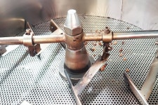 Coffee roasting machine 이미지 (495313798) - 게티이미지뱅크 Coffee roasting machine