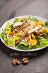 Orange Walnut Chicken Salad 이미지 (510158548) - 게티이미지뱅크 Orange Walnut Chicken Salad