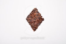 Shape of roasted coffee beans. Love coffee. Morning pleasure 이미지 (512408986) - 게티이미지뱅크 Shape of roasted coffee... 