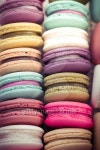 French macaroons. Coffee, chocolate, vanilla and raspberry macar 이미지 (512542964) - 게티이미지뱅크 French macaroons.... 