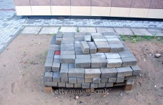 Cement tiles bricks on wooden palette 이미지 (503085608) - 게티이미지뱅크 Cement tiles bricks on wooden palette