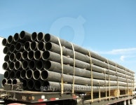 Load of black PVC pipes 이미지 (503985892) - 게티이미지뱅크 Load of black PVC pipes