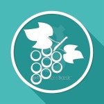 grapes icon (a10790545) - 게티이미지뱅크