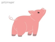 Cute farm animal (1592986600) 일러스트, 무료 일러스트 - 게티이미지뱅크